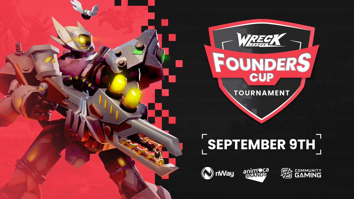 WreckLeagueHQ's tweet photo. 🏆Introducing the Wreck League Founders Cup! 🏆

📨We've invited 8 influential Web3 founders to participate in an exciting live bracket tournament we're hosting before launching our first tournament, “Mez’i’s Mayhem” to all Mech owners on Sept 14th!

🥇The first and second-place winners will earn coveted Wreck League boxes to be distributed among their dedicated followers and communities.

👷‍♂️We’ve collaborated with each of the founders to custom-build unique mechs tailored to their preferences.

🚨Stay tuned as we unveil the competitors and their custom mechs in the upcoming days.