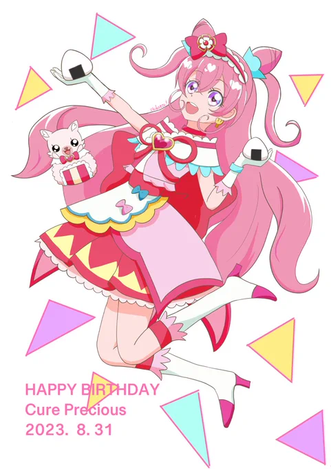 キュアプレシャス、お誕生日おめでとう!#precure #デパプリ#キュアプレシャス生誕祭2023 #和実ゆい生誕祭2023 