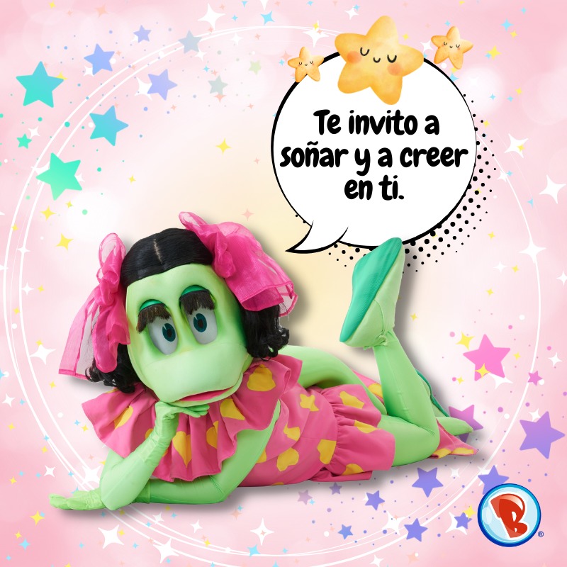 OficialBurbujas's tweet photo. #GeneraciónBurbujas #FelizSabado #Mafafa
 🤩Nuestra hermosa Mafafa Musguito trae un recordatorio...
¡ Confía en ti mism@ y deslumbra al mundo con tu grandeza ! 🤩 https://t.co/cHcnUyuZ52