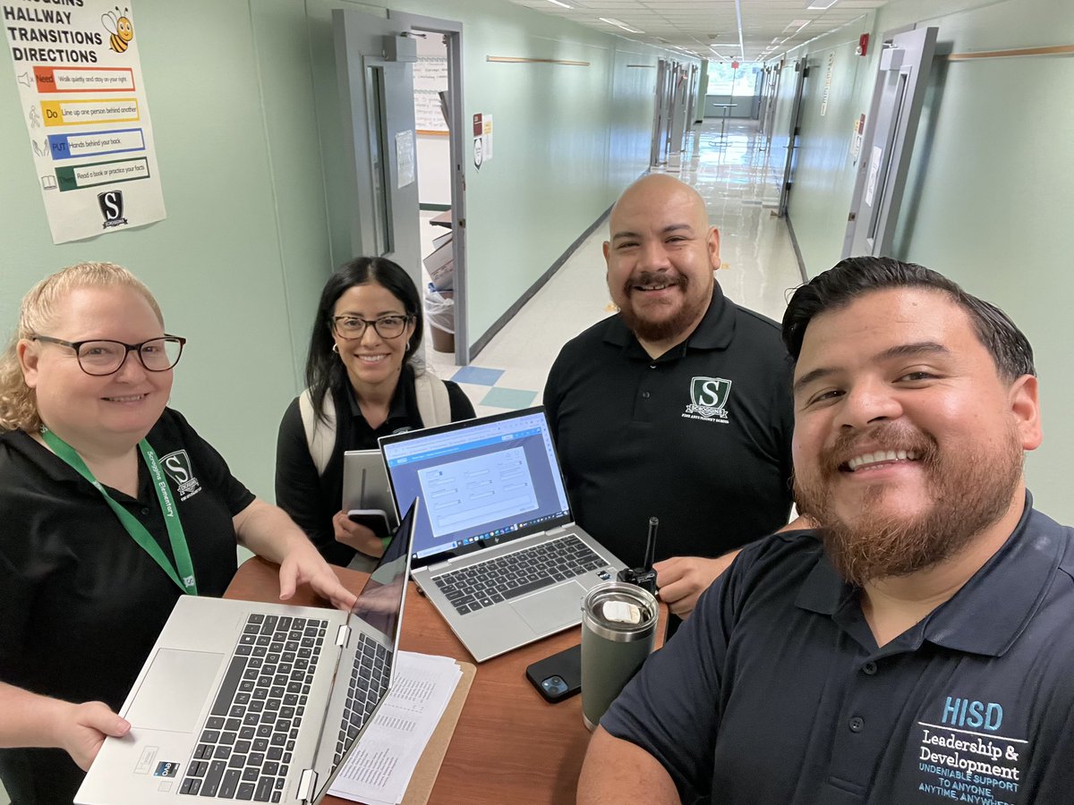 j_batrez's tweet photo. And just like that…week one, of year one, was in the books!  @Scroggins teachers did an incredible job this week! None of this would have been possible without the support of @Team_Sandoval @JovitaLopez100 @VieraMelinda @leos_naomi @erod04 @HISDCentral https://t.co/DoqTAbZB15