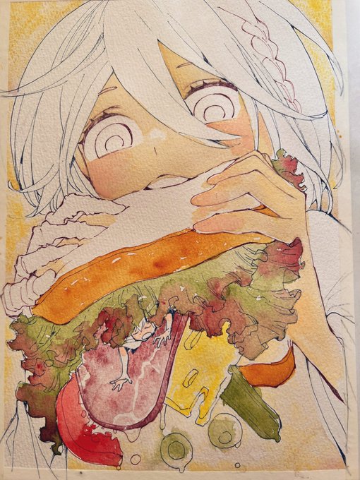 「ハンバーガー レタス」のTwitter画像/イラスト(新着)｜4ページ目