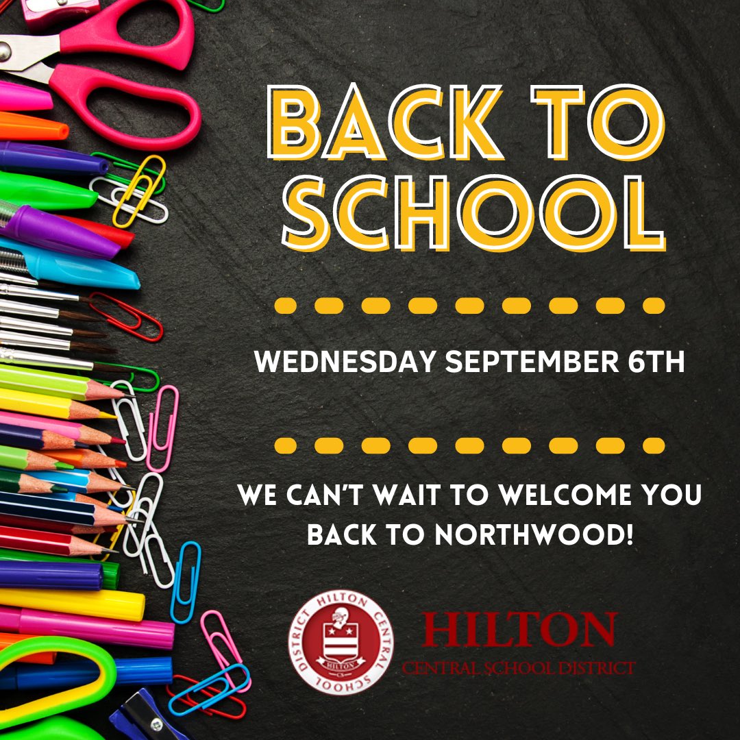 We are counting down to the start of school! ⁦<a href="/NorthwoodElem1/">Northwood Elementary</a>⁩ ⁦<a href="/BeemanSadie/">Sadie Beeman</a>⁩