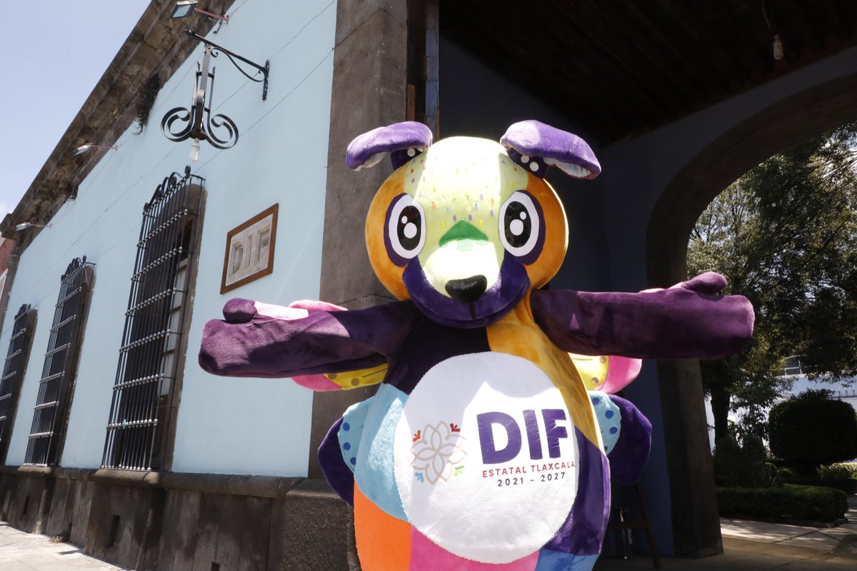 GobTlaxcala's tweet photo. Más de mil personas, a través de Facebook del @Sedif Tlaxcala, eligieron el nombre de la mascota del DIF estatal. 
Su nombre #Cuache, es la mitad de la palabra Tlacuache, es el corazón de la institución, protector de los derechos de la niñez, impulsor de la inclusión, la empatía, y la esperanza.