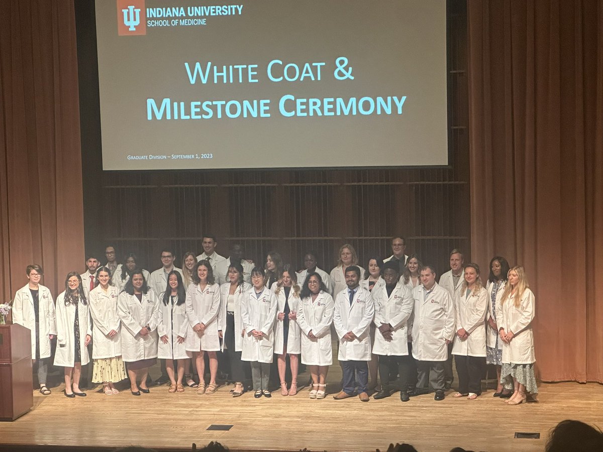 JonathanFlak (@jonathanflak) on Twitter photo Congratulations to all the IBMG students recognized at the White Coat & Milestone ceremony tonight! Special shout-out to Andrew Elmendorf from the #FlakLab in this excellent cohort. Proud to celebrate with them on this big accomplishment. <a href="/IUMedSchool/">IU School of Medicine</a> Congratulations to all the IBMG students recognized at the White Coat & Milestone ceremony tonight! Special shout-out to Andrew Elmendorf from the #FlakLab in this excellent cohort. Proud to celebrate with them on this big accomplishment. <a href="/IUMedSchool/">IU School of Medicine</a>