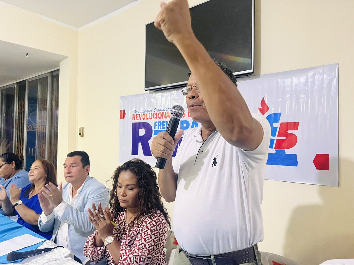 PabloRomeroRC5's tweet photo. @LuisCubillosGye @LuisaGonzalezEc @ecuarauz @MashiRafael @RC5Oficial @MonicaBritoRC “Somos el partido más enraizado y organizado del país. Con una gran capacidad de movilización y defensa de todas nuestras conquistas”: #DanielCastillo, Coordinador Provincial de la Asamblea del Poder Popular del Guayas. 💪🏼
@LuisaGonzalezEc @RC5Oficial @MashiRafael https://t.co/RXE7U6kjUa