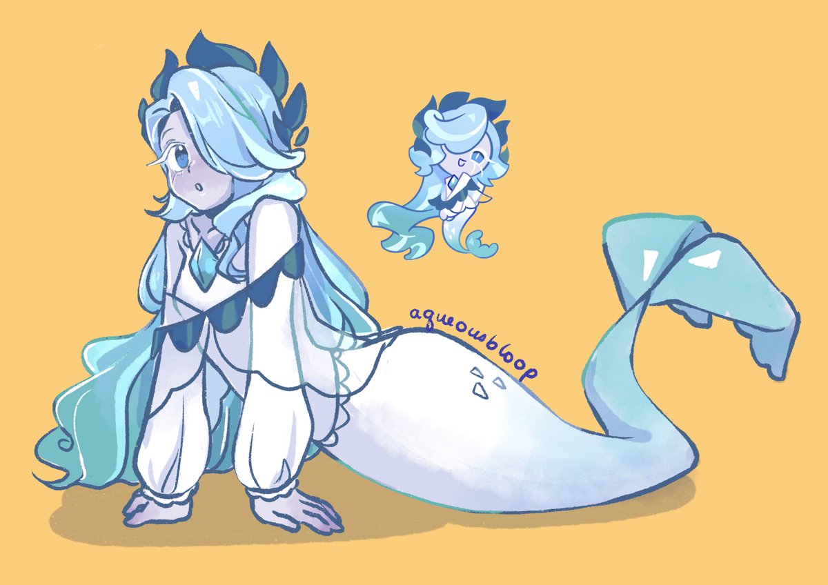 aqueousbloop's tweet photo. Aquamarine cookie! #cookierunkingdom https://t.co/OCduVgpLmp