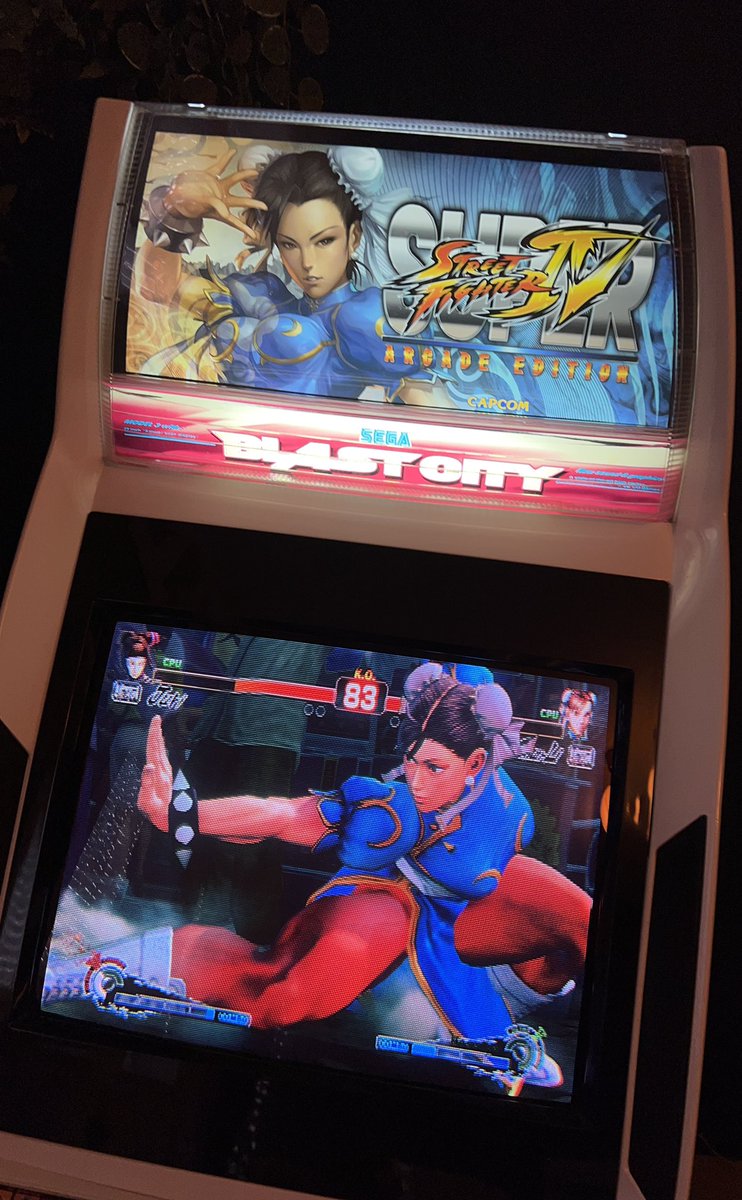 arcadecyborg's tweet photo. Insert New Marquee 🙌
Blast City 👊 Street Fighter IV
#segablastcity #arcade #streetfighter #streetfighteriv #arcadecabinet #sega #chunli #arcadegames #arcadecab https://t.co/aTl1pwtqga