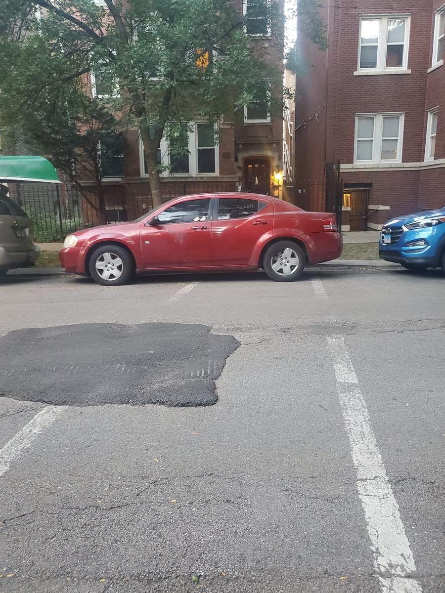 Is there an option on the 311 app to report crosswalk blocking parked cars? Roger's Park is plagued with them
