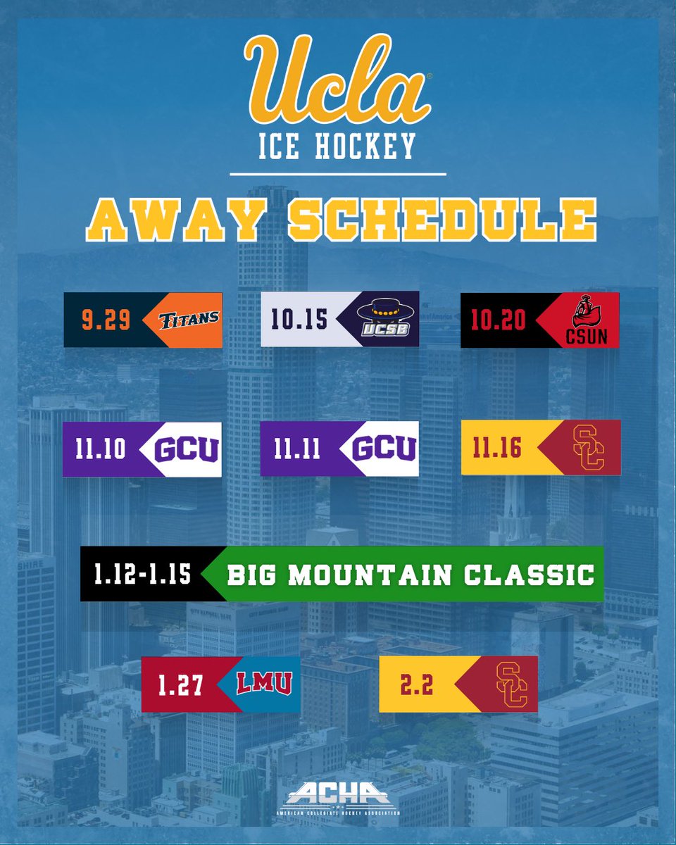 UCLA Ice Hockey tweet media