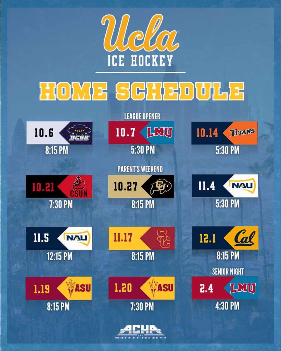 UCLA Ice Hockey tweet media