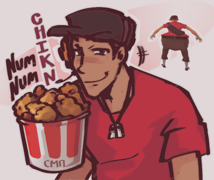 Bruh_bridge's tweet photo. Freakin unbelivable, flying chicken!
#tf2 #teamfortress2 #scout #pyro https://t.co/74HYJarYD2