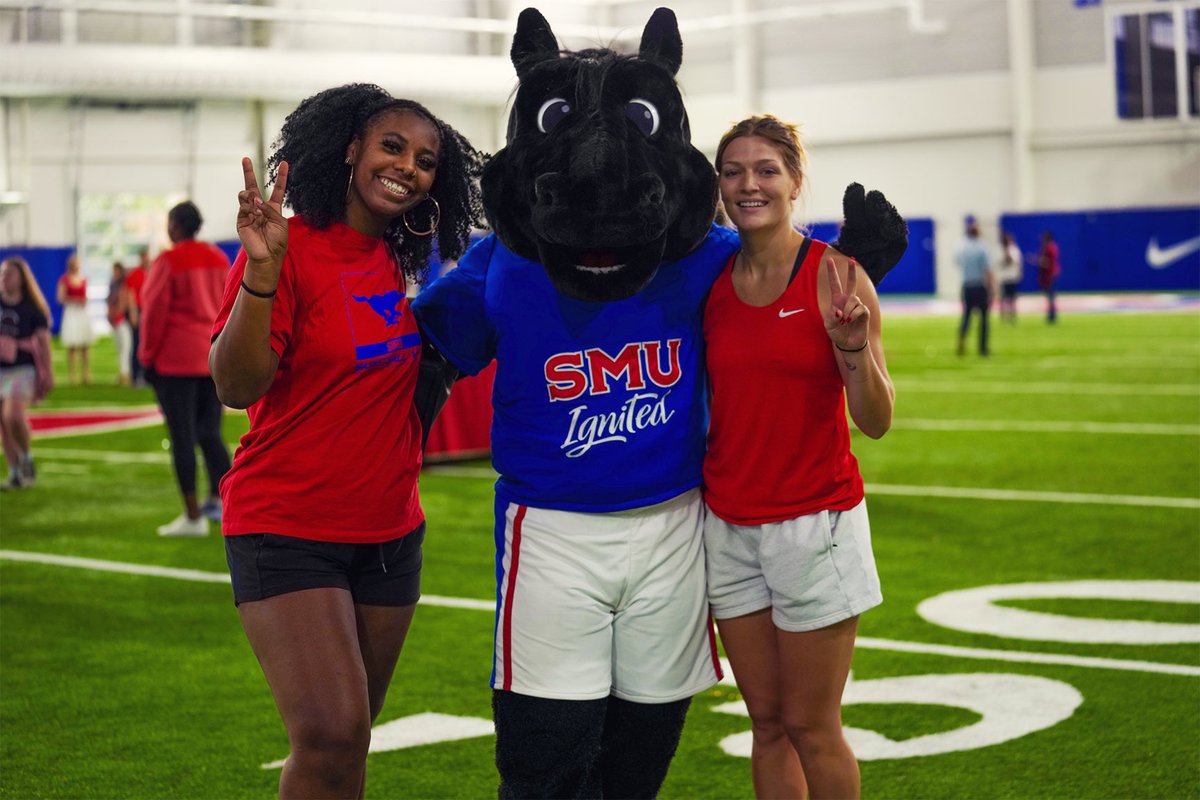 Today was a great day to be an SMU Mustang! 🐎

#PonyUpACC