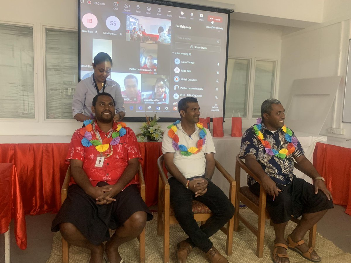 FijiRedCross's tweet photo. Inspired by our team's heartfelt reflections on fatherhood despite the demands of Red Cross work.
Happy Father's Day 🙌🫶
#RoleModels #fathersday #RedCrossTeam #rolemodeldads #bestworkplaces2023 #fun #family #workfamily #workfamilyfun #workfamilylve https://t.co/m4vwMAg6cO