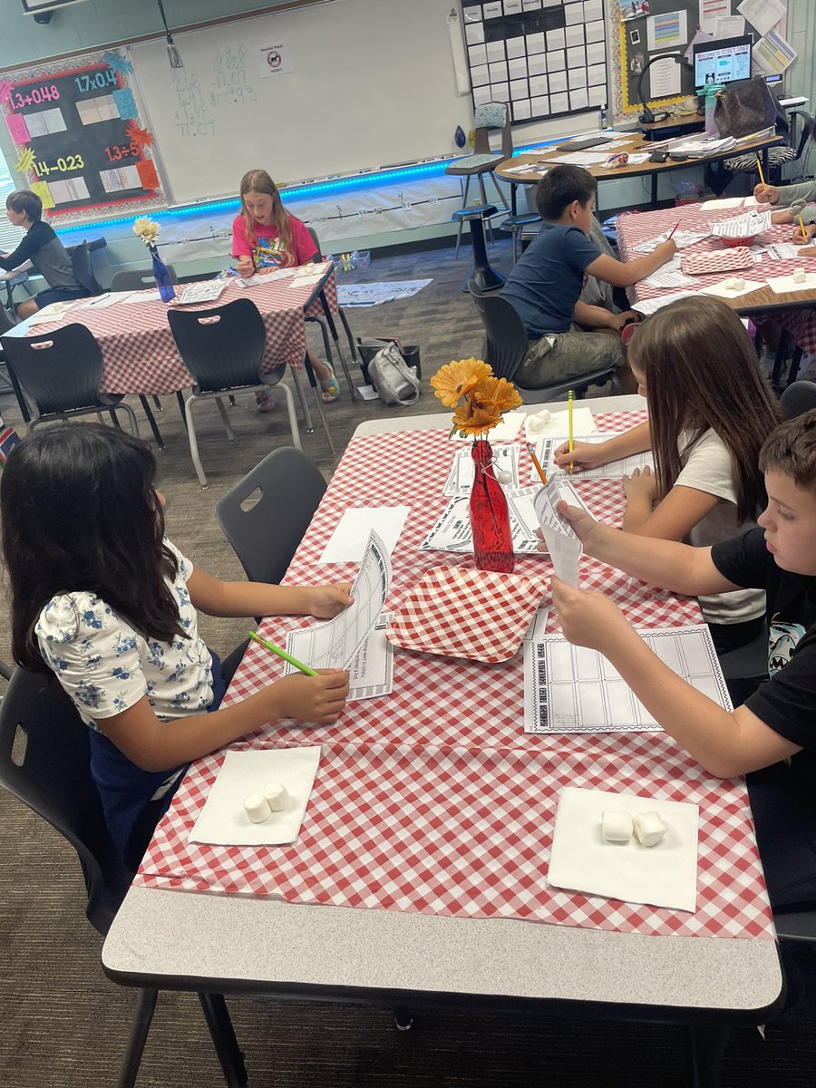 Ashley Istre (@ms_istre5) on Twitter photo Istre’s Diner is back! Giving students real world experiences and understanding with adding and subtracting of decimals and can’t forget the theme to draw everything together for them. Excitement for both classes was at its highest. <a href="/HumbleISD_PFE/">Pine Forest Elem</a> <a href="/HumbleISD/">Humble ISD</a> #5thmath #realworld Istre’s Diner is back! Giving students real world experiences and understanding with adding and subtracting of decimals and can’t forget the theme to draw everything together for them. Excitement for both classes was at its highest. <a href="/HumbleISD_PFE/">Pine Forest Elem</a> <a href="/HumbleISD/">Humble ISD</a> #5thmath #realworld