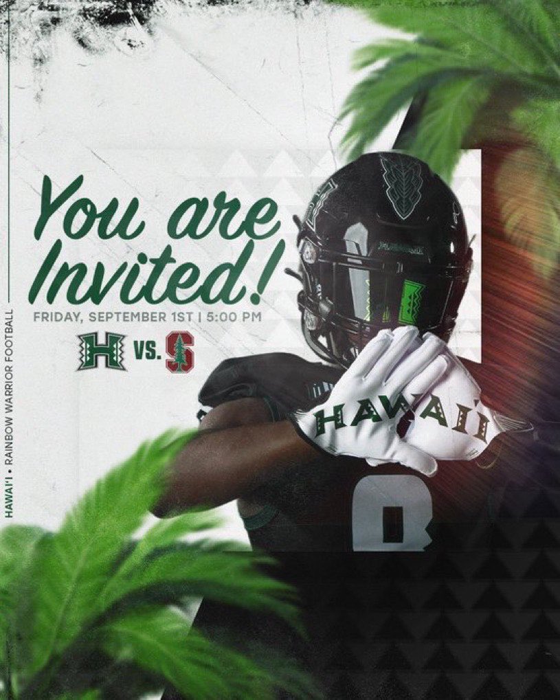 MichaelLiggins1's tweet image. I will be at the University of Hawaii later today! Thank you @HawaiiFootball for the invite! #BRADDAHHOOD @CoachTimmyChang @TyreeT_ @coachsoch @ReierSavannah @UH_SClapham @nastin808 @ReynShiraishi @Coach_Leighton @coachsteveirvin @CoachCBhawaii @CoachJohnson32_
