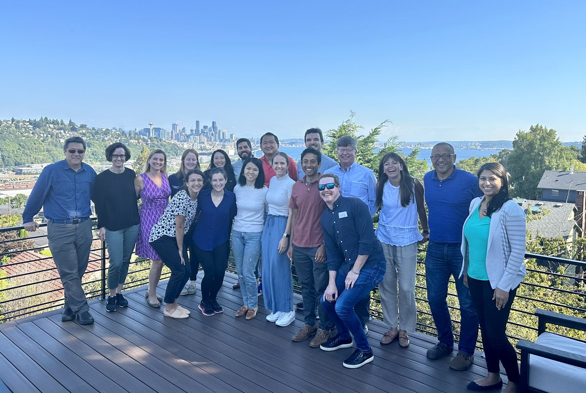 Great discussions at the CRWIP retreat today @uwpccm Love this community. A perfect Seattle day. Thanks @kathyjramos for hosting! @MA_Triplette @BobLeeMD @pavan_bhatraju @engiattia @hongyang_pi @LinzeeMabrey