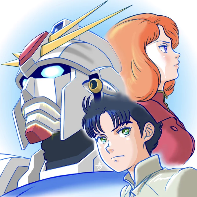 ちょっと修正。メカもキャラも難しいねf91は 