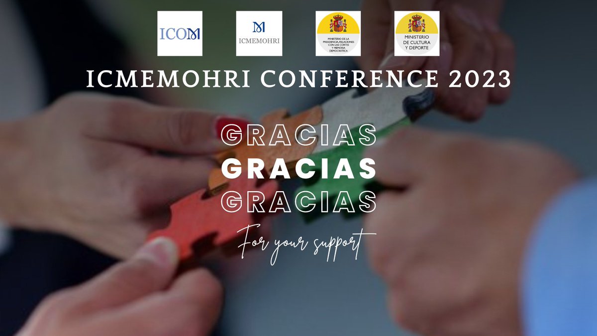 Our most sincere thanks for all the support generously offered to us by the Ministry of the Presidency,Relations with the Courts and Democratic Memory in collaboration with the Ministry of Culture and Sports. General Directorate of Fine Arts
