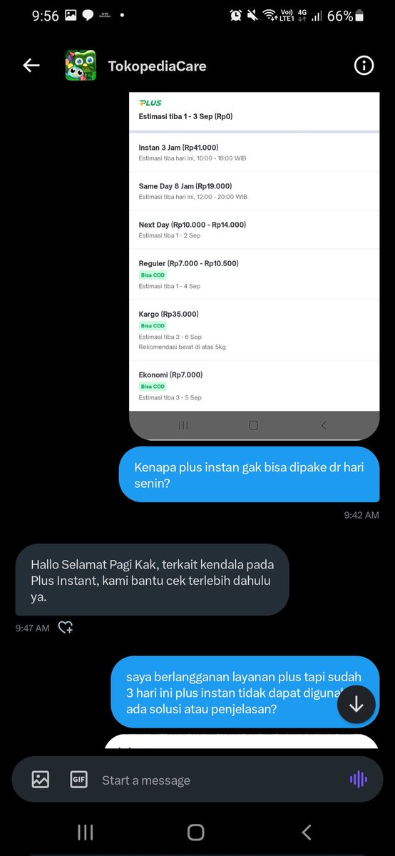 SiGabor's tweet photo. @tokopedia @TokopediaCare 
Mau cek apanya? https://t.co/rfnHoIl9jh