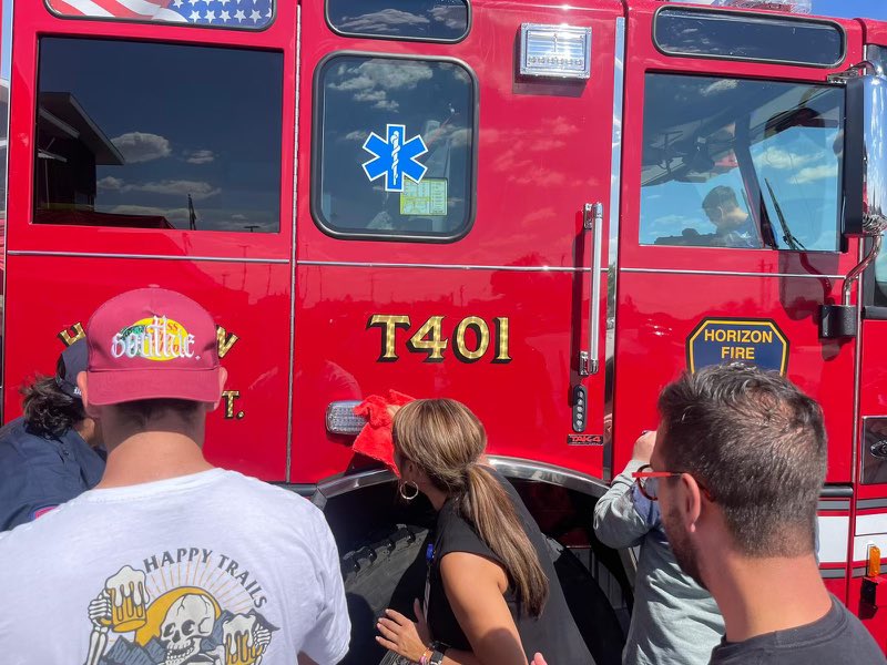 Congratulations to Emergency Services Dist. #1 on their new Tiller 401 fire truck, which has a 700 ft. ladder and is the only truck of its kind in the Southwest!  Thank you Chief Menéndez and everyone at the Horizon Fire Dep. for everything that you do to keep our community safe!