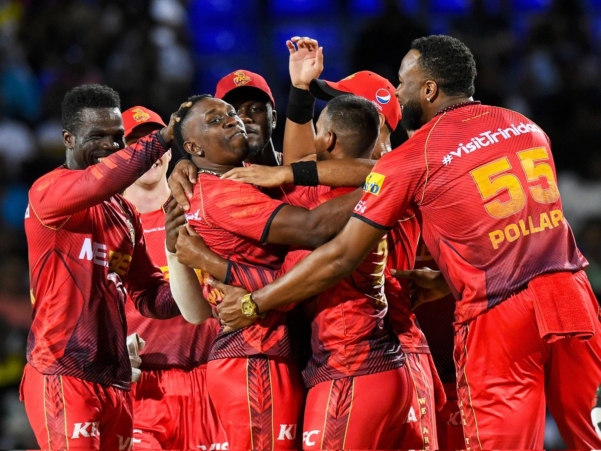 KKRSince2011's tweet photo. 100+ run win by Knight Riders

1. KKR vs RCB - 140 Runs 
2. TKR vs BR - 133 Runs*
3. TKR vs SLK - 100 Runs

#WeAreTKR https://t.co/ZzwxbNeocs