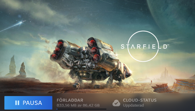 Naproks's tweet photo. The countdown begins #Starfield 🚀🤩 https://t.co/PTBBQzRFXl