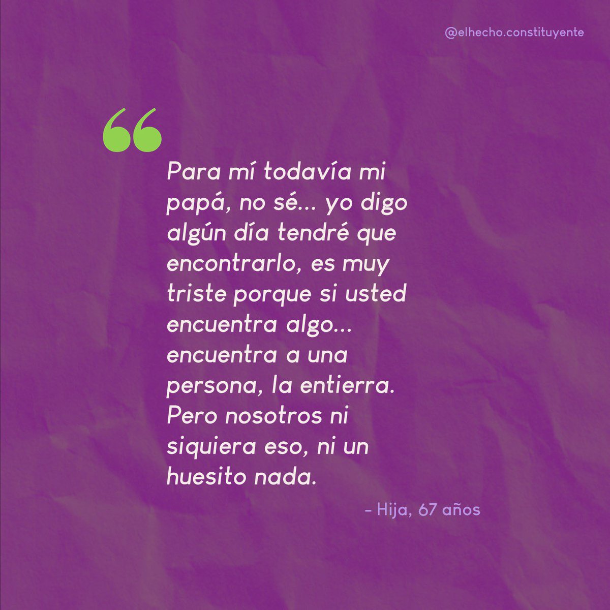 elHecho_CC's tweet photo. El 30 de Agosto se conmemora el Día Internacional de la desaparición forzada, que en Chile se evoca como el Día del Detenido y Detenida desaparecida 🌹

#DiaDelDetenidoDesaparecido https://t.co/tkTkDfW9VL