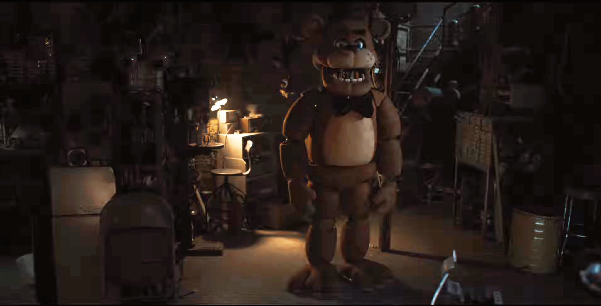 FNAF Movie Updates on X: Endoskeleton in Five Nights at Freddy's