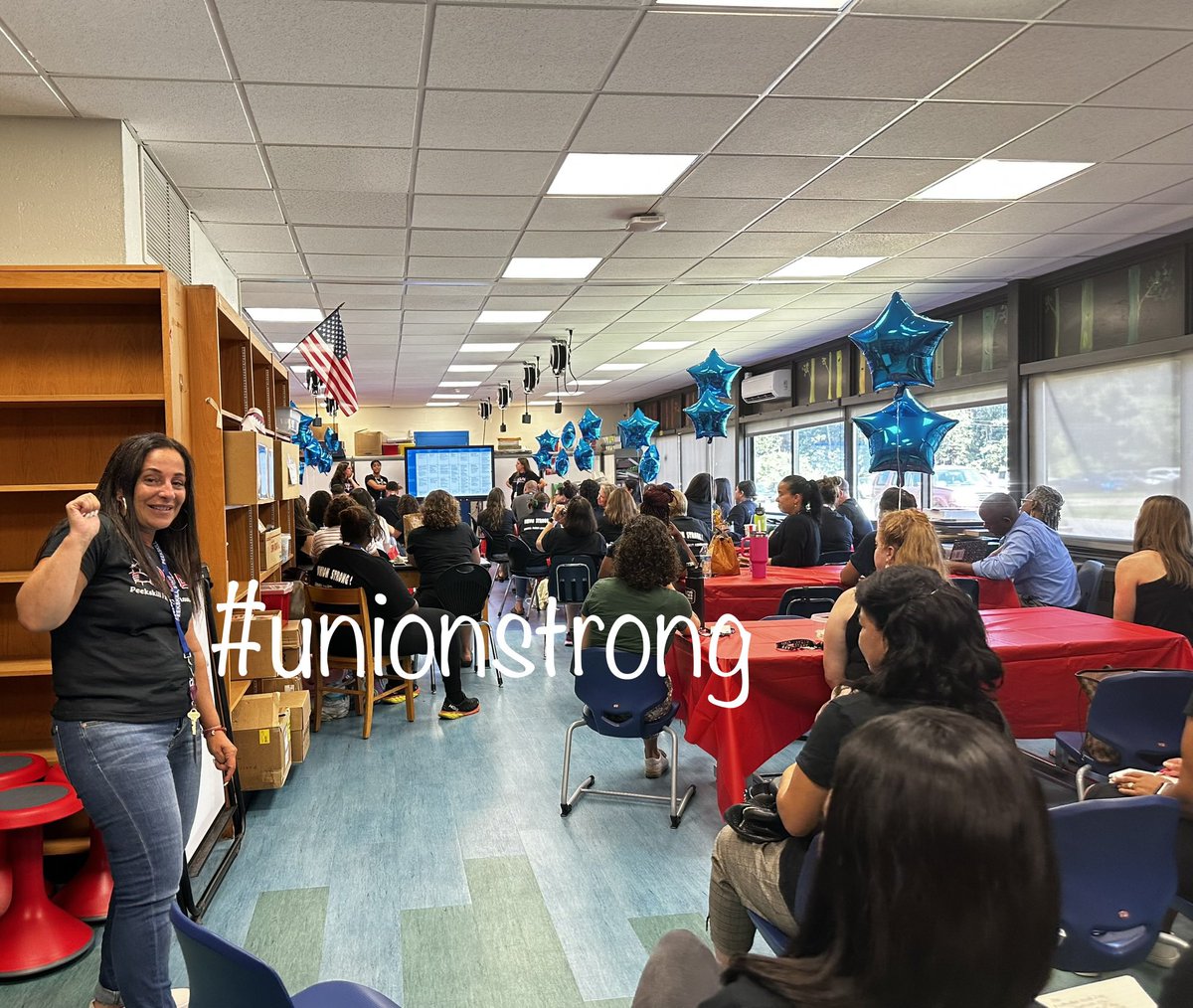 Proud to work along side my #PFA peeps! 🖤💪🏽✊🏽🖤 
#teacherstrong #PFAstrong #insolidarity