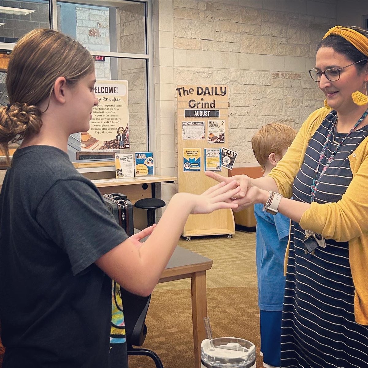 Tex Hill MS Library (@texhillmslib) on Twitter photo Rock, Paper, Scissors tournament in the library during lunch! Many were victorious and all had fun, but only one was crowned the all around champion of 6th grade lunch! ๐ชจ๐โ๏ธ #TexHillLib <a href="/TexHillMS/">TEX HILL MS</a> <a href="/TxHillPrincipal/">Michele Ramirez-C</a> <a href="/amirel88/">Amanda Mireles</a> Rock, Paper, Scissors tournament in the library during lunch! Many were victorious and all had fun, but only one was crowned the all around champion of 6th grade lunch! ๐ชจ๐โ๏ธ #TexHillLib <a href="/TexHillMS/">TEX HILL MS</a> <a href="/TxHillPrincipal/">Michele Ramirez-C</a> <a href="/amirel88/">Amanda Mireles</a>