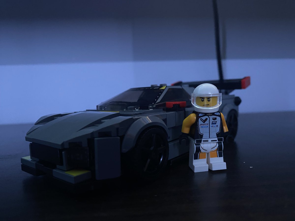 DodgeLegoman's tweet photo. I just build half of a Lego set here’s car 1 car 2 is a work in progress https://t.co/assLHQJn1Y