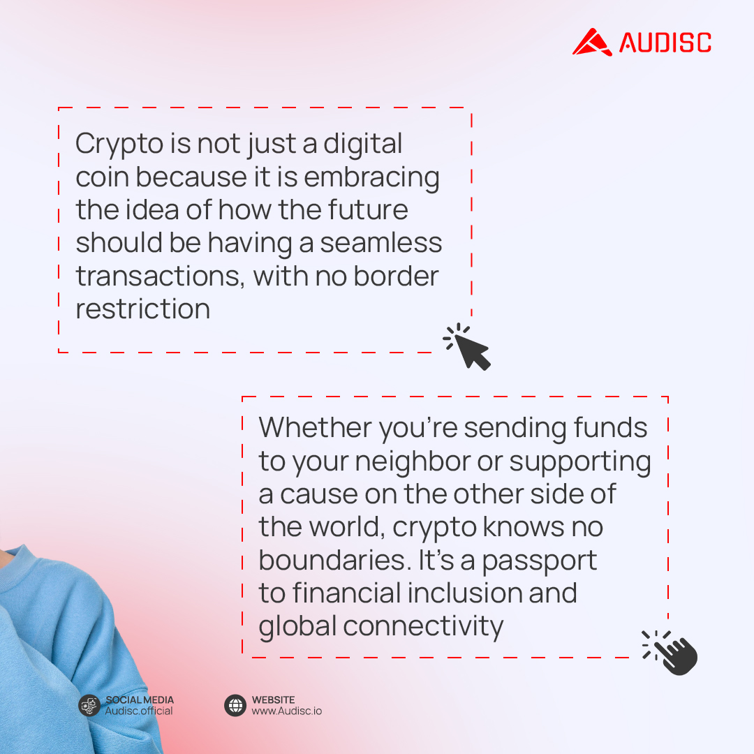 audiscofficial's tweet photo. Embrace the power of crypto!
a world where financial freedom, security, and global connectivity converge.
It's not just about using digital money, it's about participating in a digital revolution that's redefining the future!
#AUDISC #crypto #auction #blockchain #bitcoin https://t.co/zKXIPdEddU