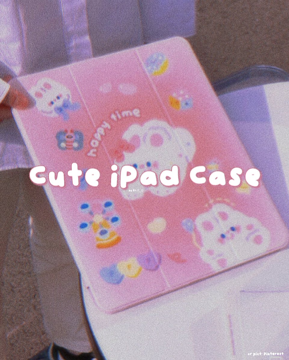 sunshinningy's tweet image. —Pretty Cute iPad Case on Shopee ⋆ ♡̷ .ﾟ

a thread
