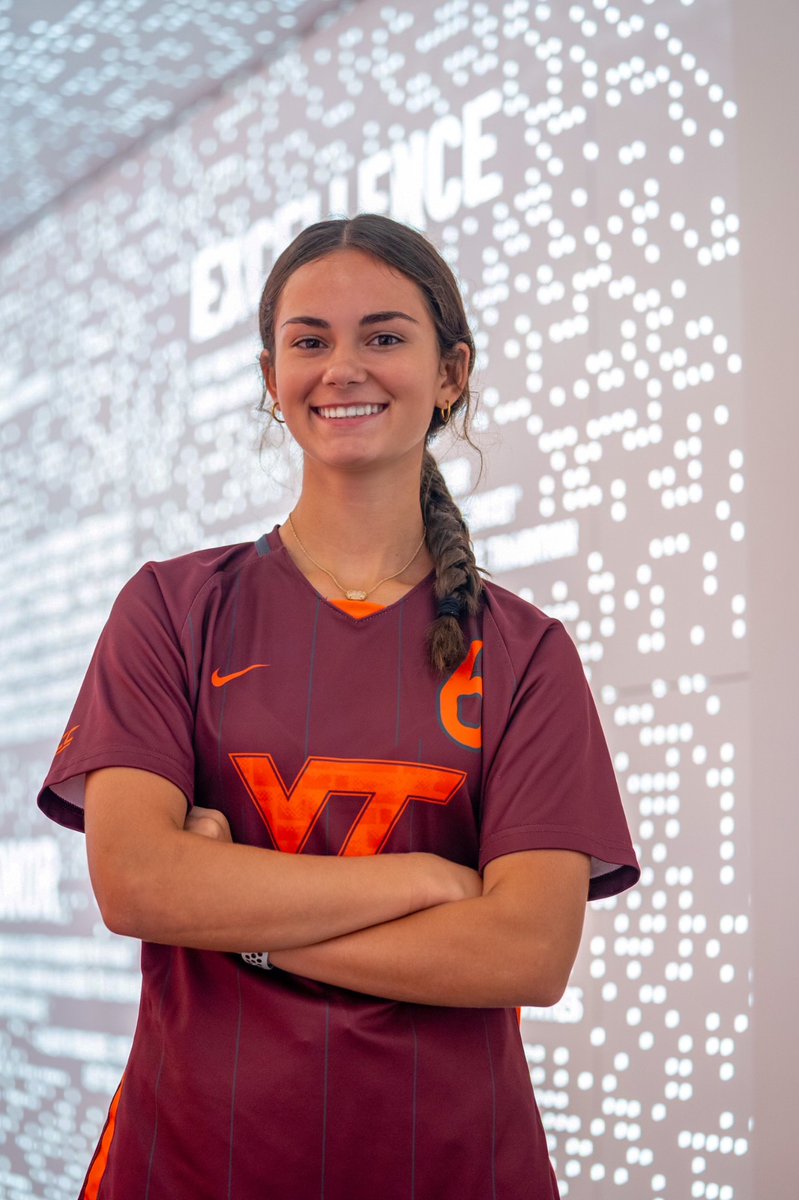 HannahPachan's tweet photo. I am pleased to announce that I have decided to verbally commit to Virginia Tech to play D1 soccer. I’d like to thank my friends and family as none of this would be possible without them. I’m so excited to start this journey. GO HOKIES!!! https://t.co/x3rZTzz4WB