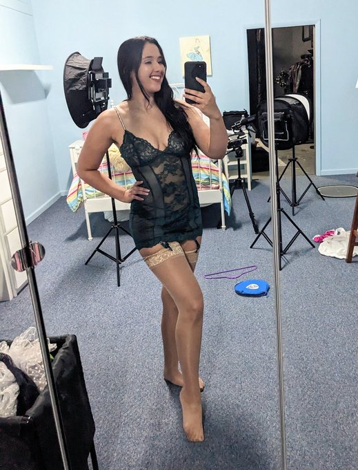 Is it really a filming day if I don't turn the studio upside down? Filmed so many fun clips today. CEI<a href="/tag/corset"class="tags"><span>#corset</span></a>