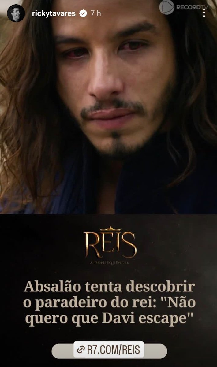 A novela foi  toda dele <a href="/RickyTavares/">Ricky Tavares</a> Absalão morreu com Stilo parabéns foi extraordinário 👏👏👏👏👏👏#MorteDoRebelde