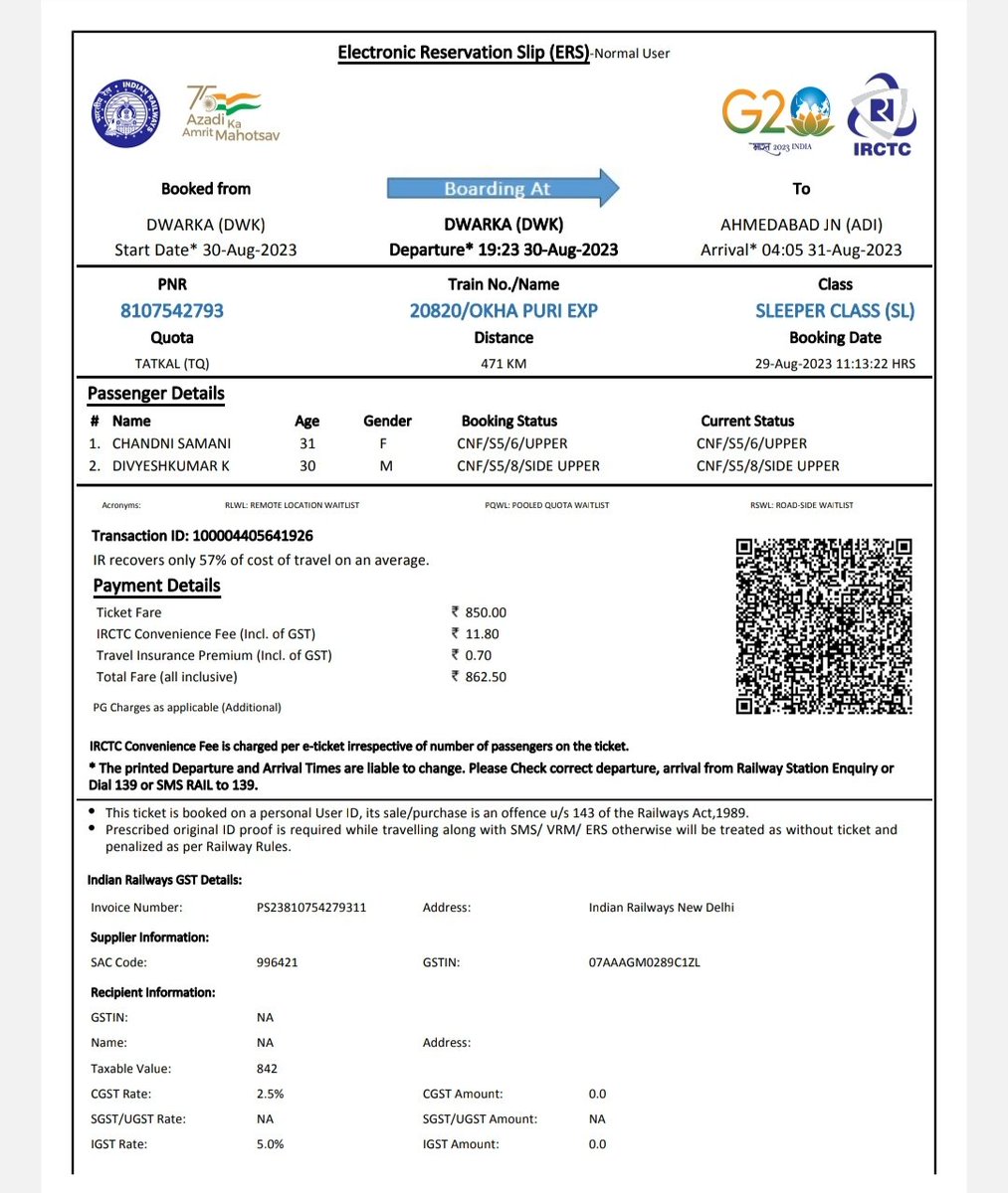 iAm_dk07's tweet photo. @RailwaySeva This was details. My wife had heavy fever and unauthorised without ticket people were in train disturbed us. There was police in train who didn't remove them from reservation berth. It was very bad experience we had after reserved even. https://t.co/GBf8dgYafg