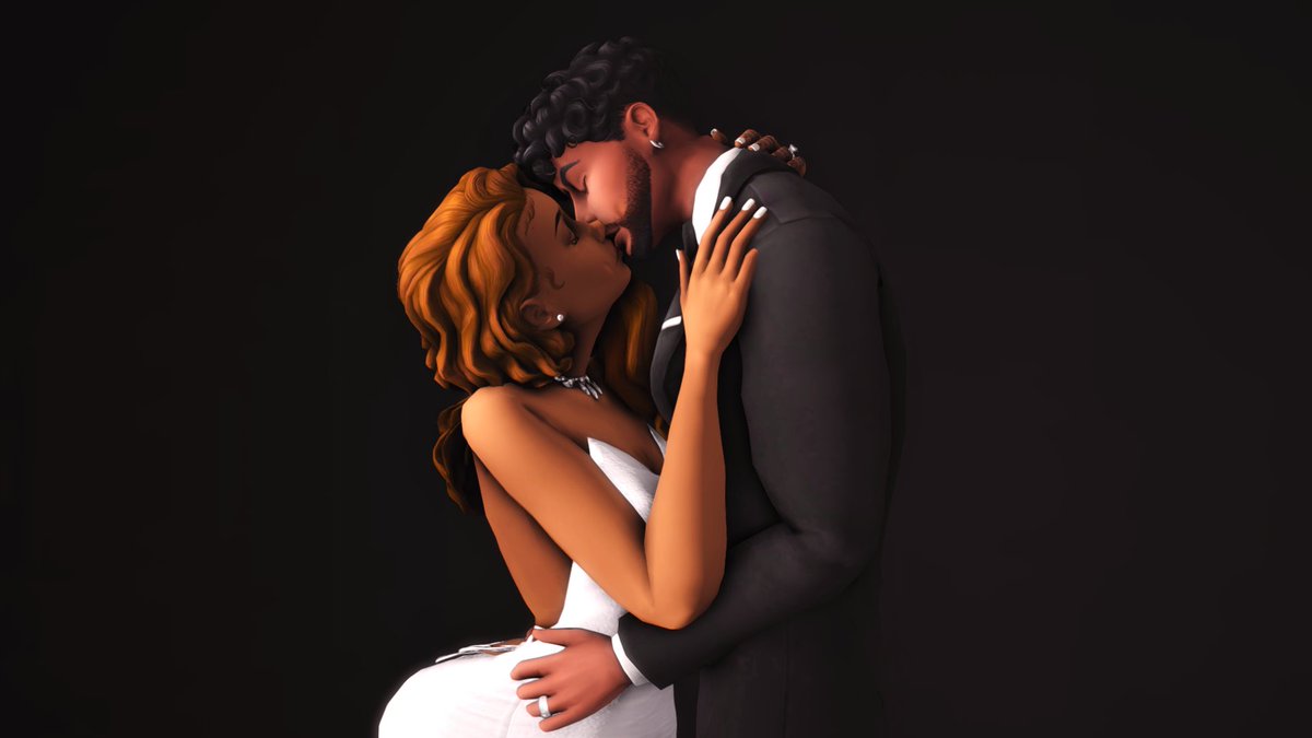 simpliicitee's tweet photo. "Oh, happy day!" ~ Hermione and Asa wedding portraits. 💍🥰 #ShowUsYourSims https://t.co/hP8Ouu3ZXR