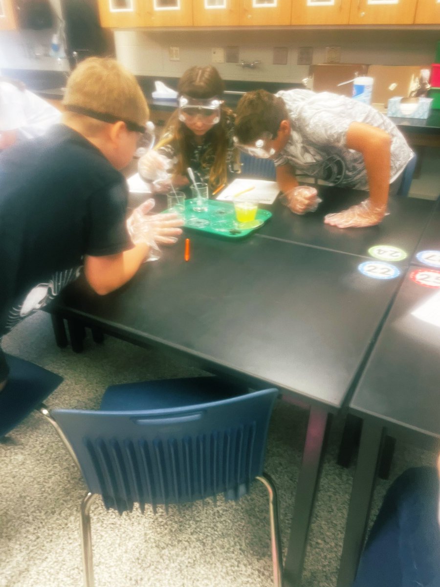 lang_science's tweet photo. Just a little scrambled eye lab to end lab safety.  1st lab of the year was a great success! https://t.co/o0vUzALtwO