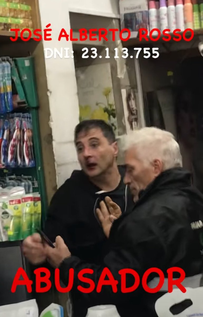 m4gnetica's tweet photo. Este es Jose Alberto Rosso abus4dor dueño de la perfumería del centro d Varela donde abusaba de sus empleadas, testimonios hay muchos, también denuncias que tapa con guita pero el escrache social no se te va a ir más pedazo de mierda. https://t.co/K4FDyGCXNK