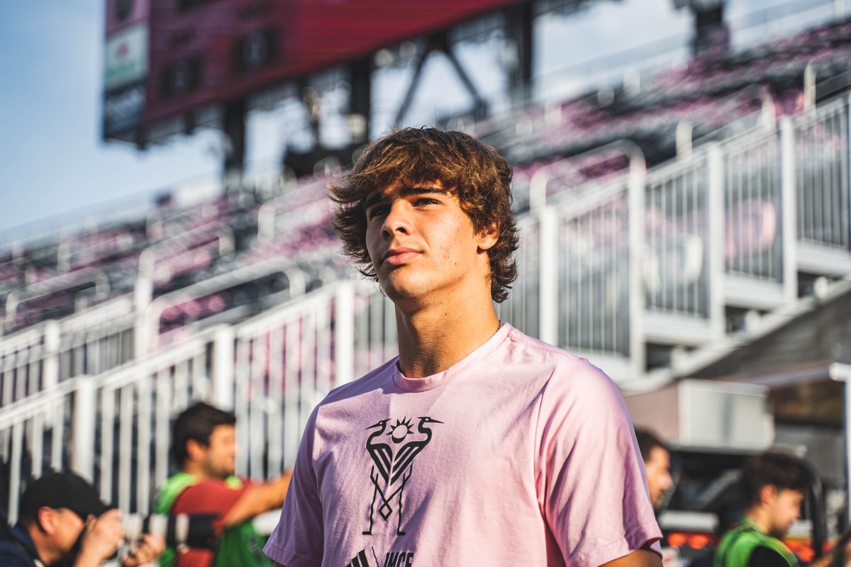 InterMiamiCF's tweet photo. Back like we never left 🔁

#MIAvNSH | 7:30PM ET | 📺 @AppleTV - Free https://t.co/RptVsd9oog