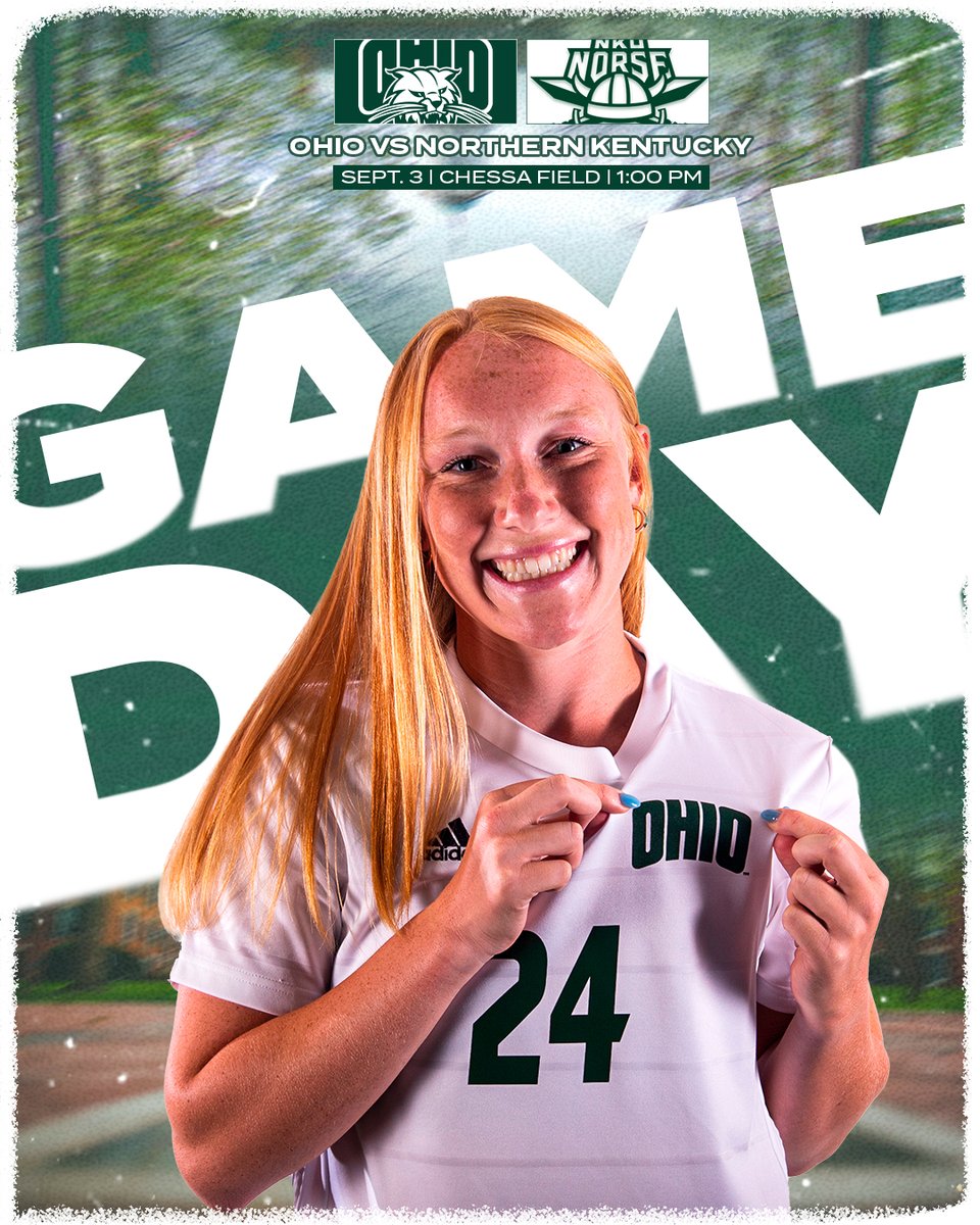 OhioWSoccer's tweet photo. GAMEDAY AT CHESSA FIELD 😻

🆚 NKU
⏰ 1 p.m. ET
📺 ESPN+ // https://t.co/Uk2RmIjrax
📊 https://t.co/lf5gdZYhVb

#OUohyeah https://t.co/4amn1mt9NW