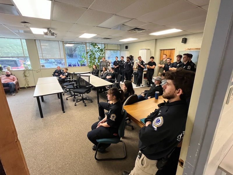 Day One of annual UML EMS Fall Training Complete!

Today our team had the opportunity to learn about Radiation Safety, Respiratory Emergencies, Interface with our Athletic Training department, and more!

Thank you so much to all our presenters! Can't wait for day 2 tomorrow!