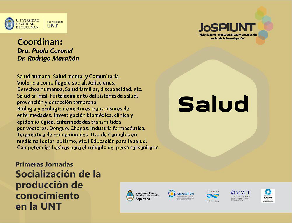 Charlas JoSPIUNT "Visibilización, transversalidad y vinculación social de la investigación"
#SCAIT #UNT #Tucuman