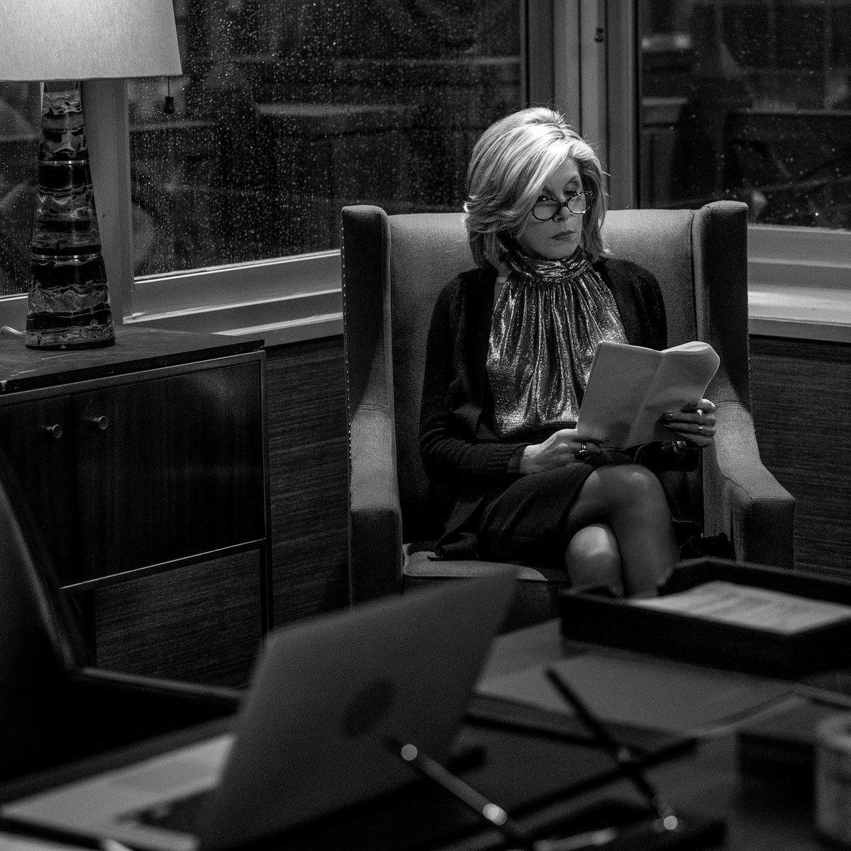 TheGoodFightFp's tweet photo. Behind the scenes 
#thegoodfight #dianelockhart #christinebaranski https://t.co/rwExqFVr9d