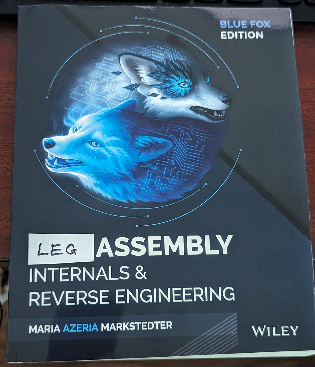 Purchased a book written by <a href="/Fox0x01/">Azeria</a> - you should get your own copy too, while they are still available. 💯