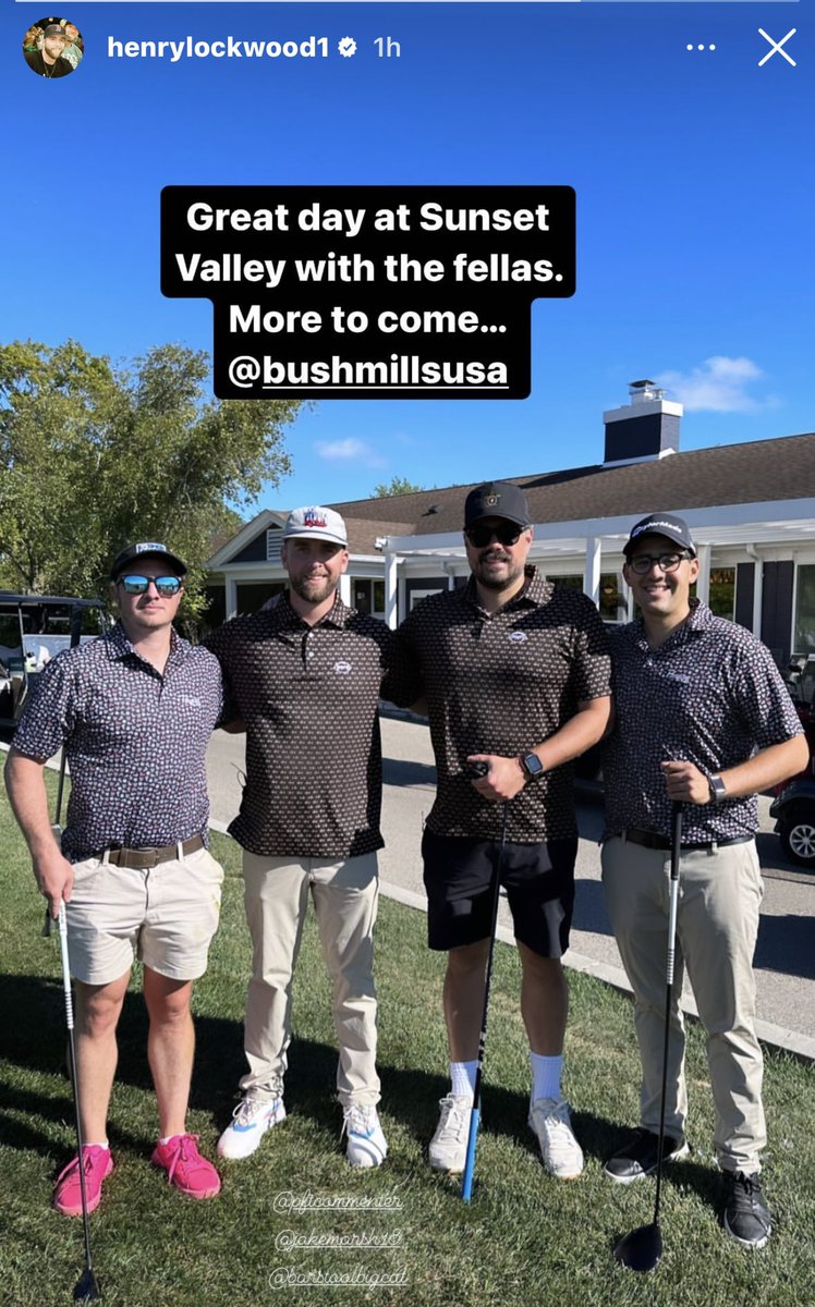 Some great golf content coming your way in the near future on the @PardonMyTake YouTube Channel with our friends @BushmillsUSA. You’ll want to tune into the PMT YouTube Channel for the videos coming soon. youtube.com/@PardonMyTakeP…