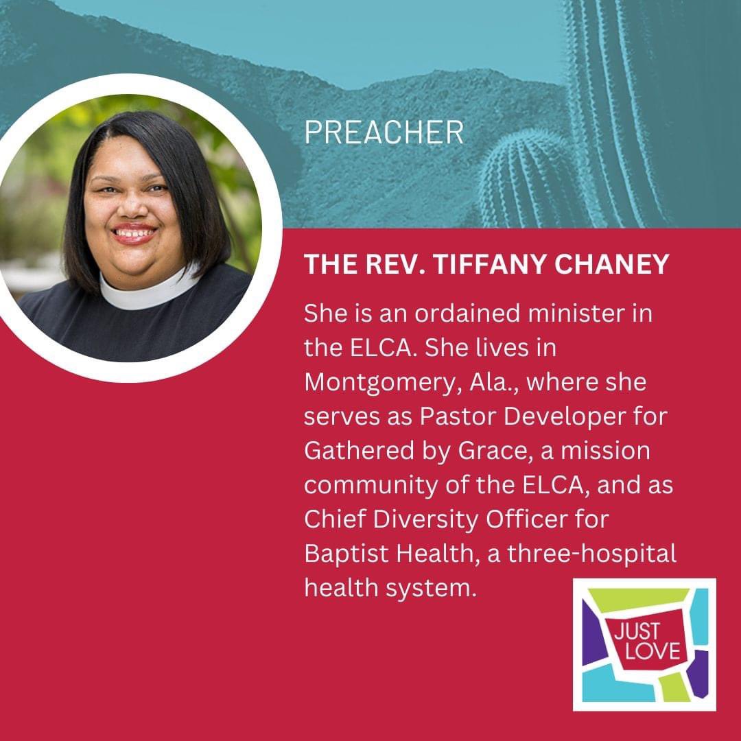 ✨ Friends! ✨

We are so excited to see popular Boldcafe writer, The Rev. Tiffany Chaney, at the #JustLove Gathering next month as she preaches at closing worship! If you still need to register, do it today! Learn more and REGISTER: welcatg.org #wearewelca
#ActBoldly