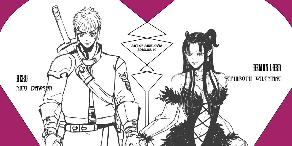 ainelovia's tweet photo. My New OCs. 

#drawing
#digitalart #illustlation
#AnimeArt #sketch #originalcharacter #art https://t.co/TaXTkySNs2
