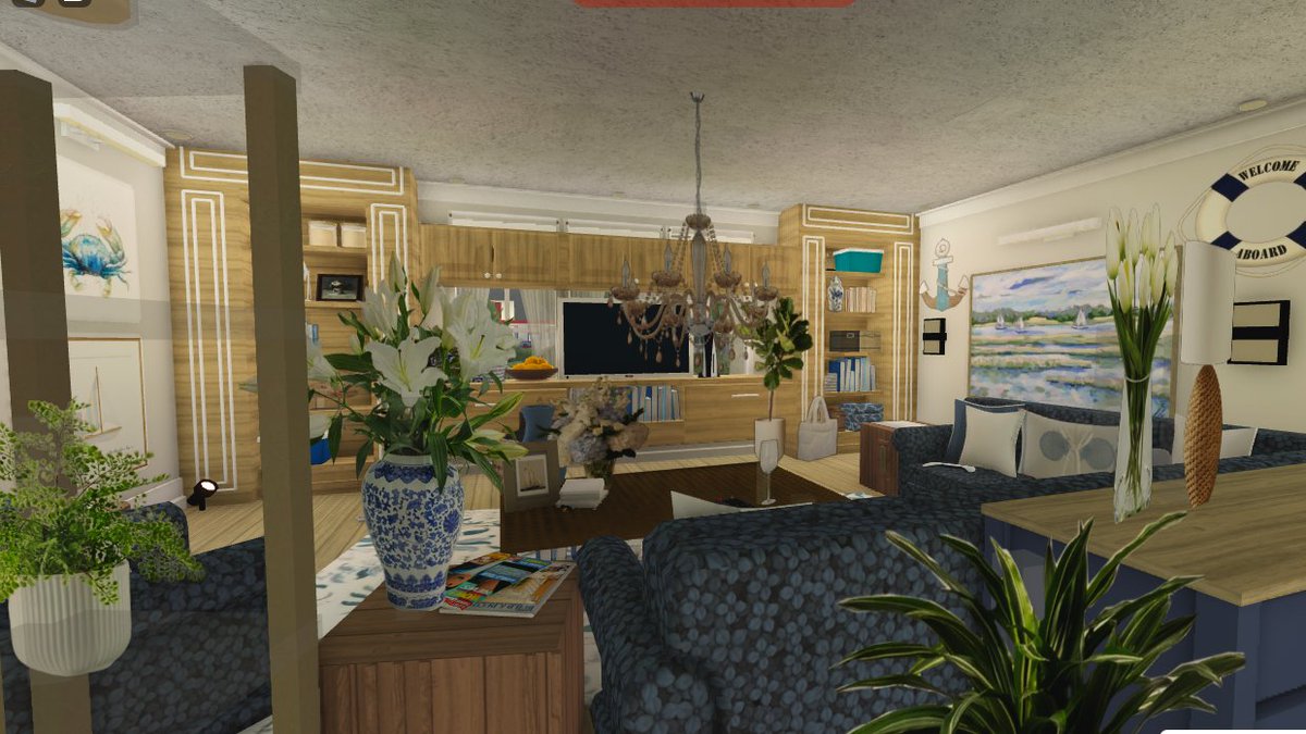 Comfort room #bloxburg #bloxburgbuilds #bloxburglivingroom #bloxburgdetailed #bloxburgcoastal